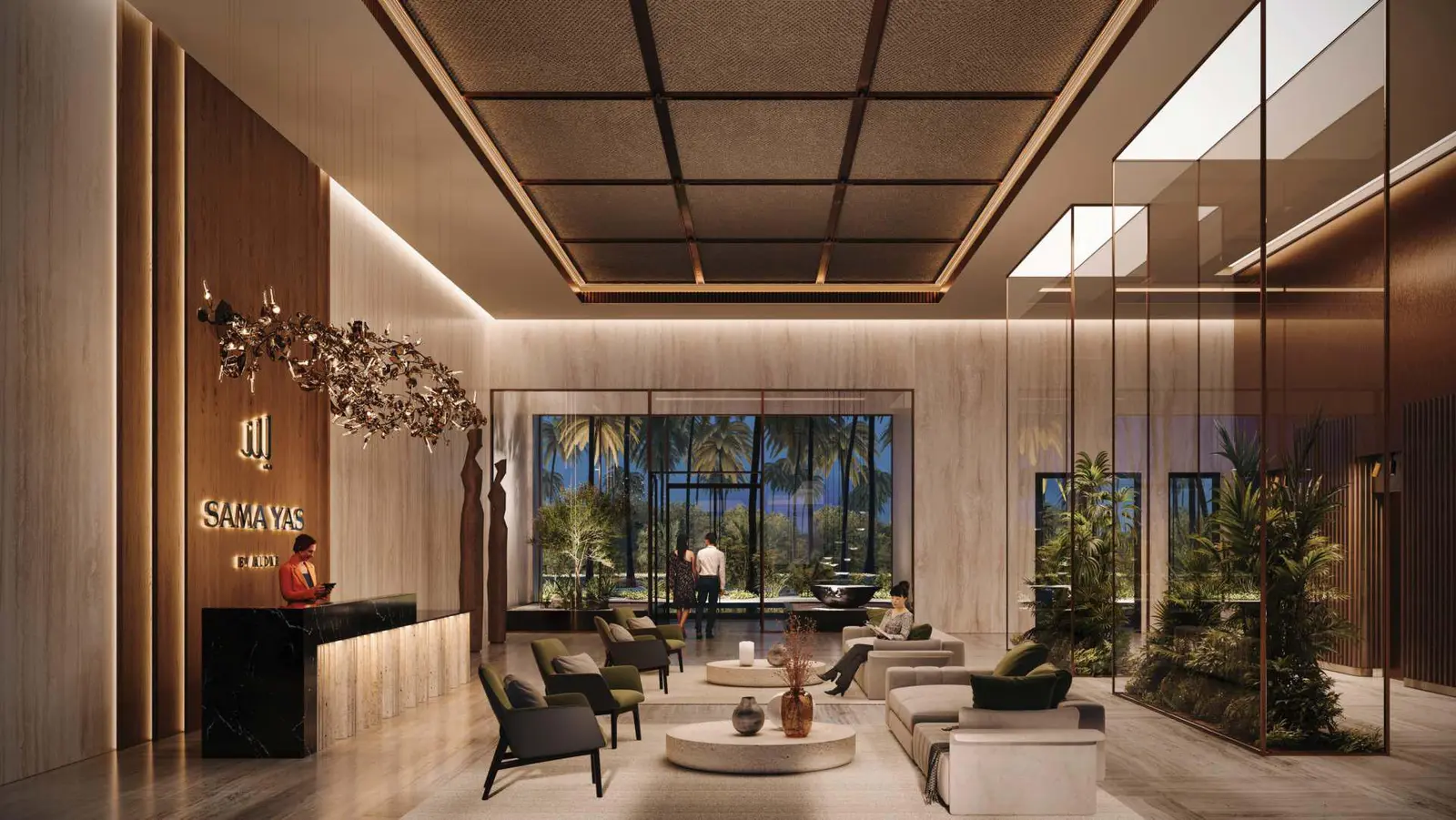 Sama Yas by Aldar interiors in Yas Island Abu Dhabi featuring wellness-focused designs and sustainable living concept.jpg