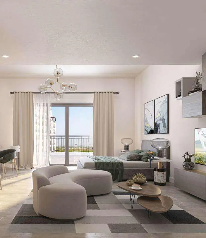 Luxury furnished Bathroom interior with modern décor at Souq Furnished Apartments.jpg