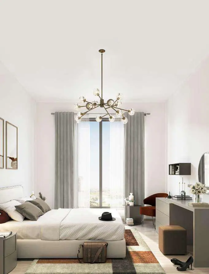 Contemporary apartment design with natural light and Yas Island views at Souq Furnished Apartments Abu Dhabi project.jpg