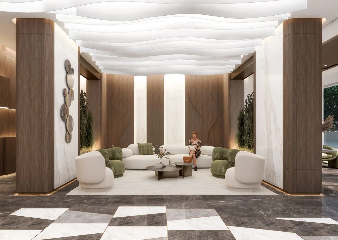 Professional meeting room at Radiant Atrium, Al Reem Island, Abu Dhabi, equipped with modern furniture, technology, and panoramic views for executive discussions..jpg