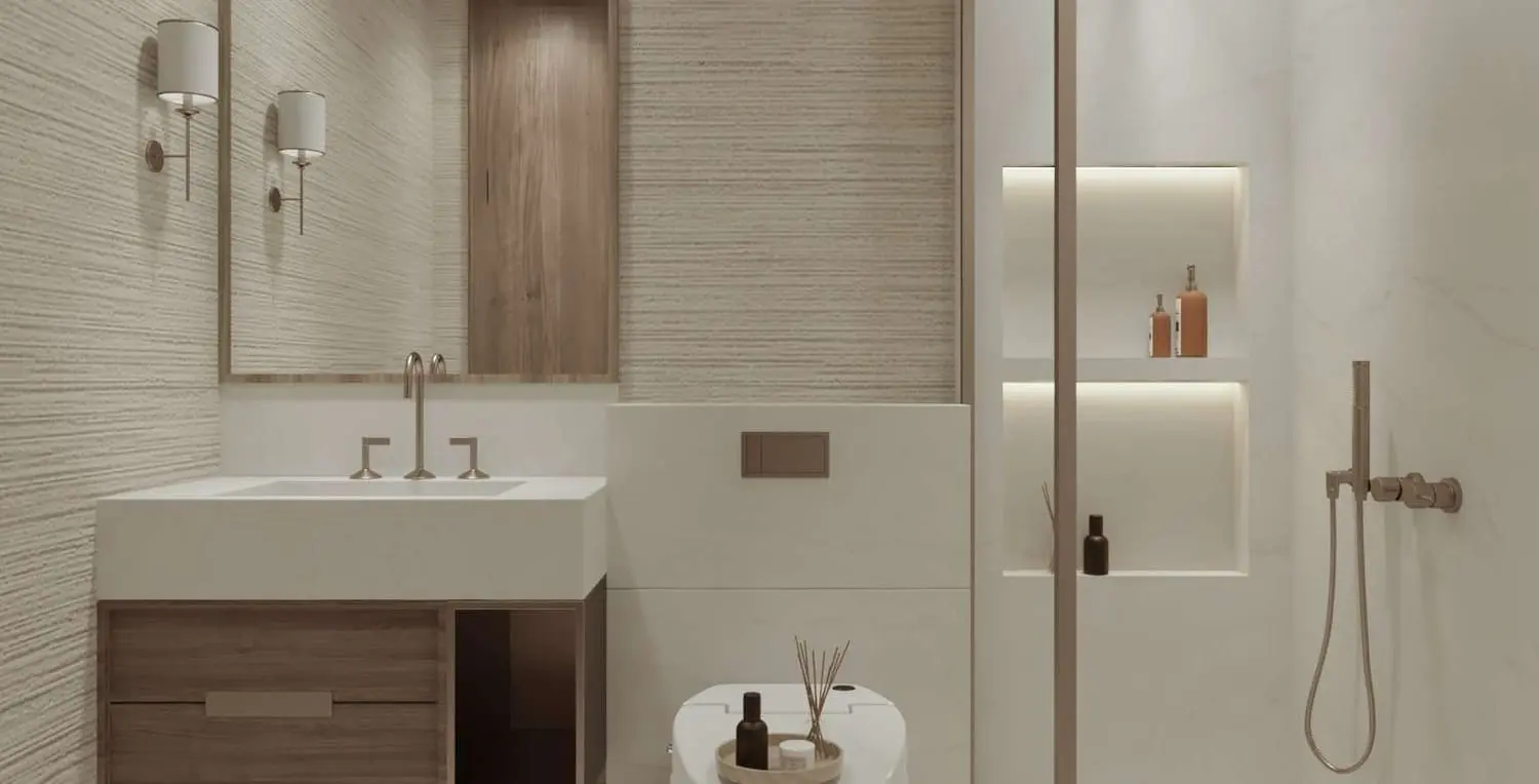 Luxury dining space at Ville 11 Masdar City Abu Dhabi designed for modern family living and entertaining guests.