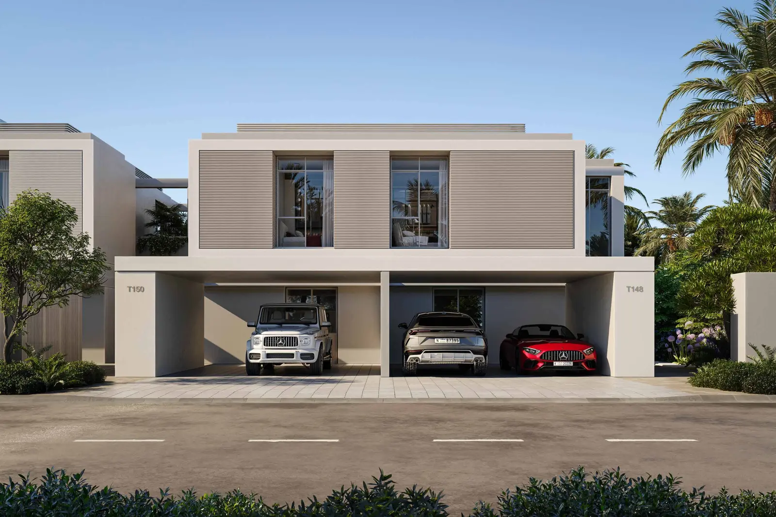 Architectural exterior of Fay Valley Masdar City Abu Dhabi UAE1.jpg