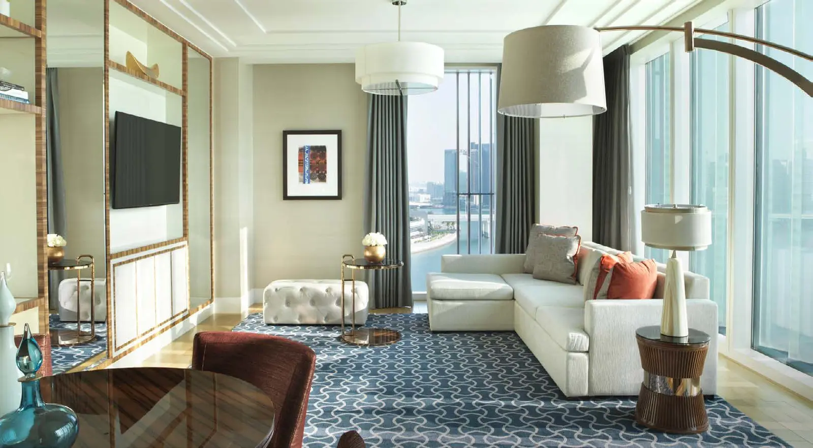 Cozy Living Area at Four Seasons Hotel Abu Dhabi Al Maryah Island Family area with modern interiors.jpg