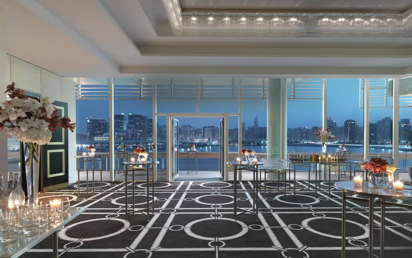 Terrace lounge at Four Seasons Hotel Abu Dhabi rooftop dining and cityscape views on Al Maryah Island.jpg